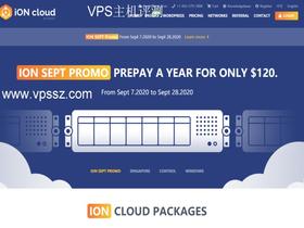 iON Cloud：10月巡回促销活动：循环8折优惠码/洛杉矶CN2 GT VPS/圣何塞CN2 GT VPS